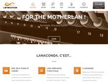 Tablet Screenshot of lanaconda.ch